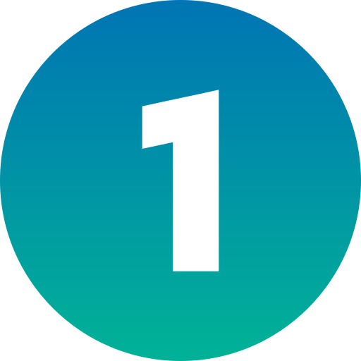 One Number Icon